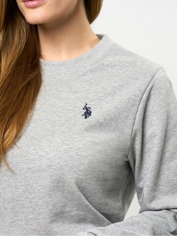 U.S. POLO ASSN. Sweatshirt 'Adele' in Grijs