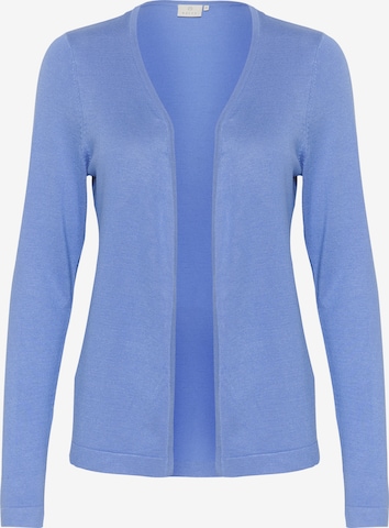 Kaffe Knit Cardigan 'Fenia Astrid' in Blue: front