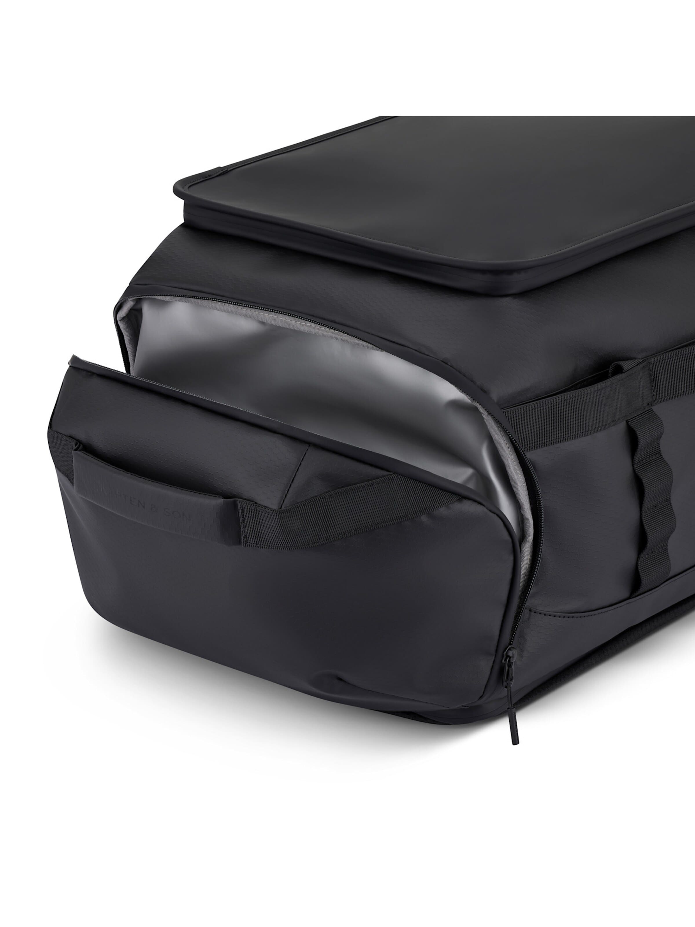 Sac de voyage 'Lisbon Duffle Backpack Small' Kapten & Son en noir