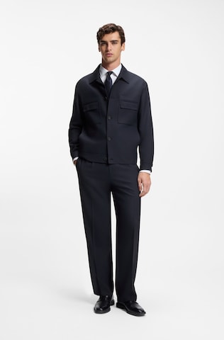 HUGO Slimfit Hose ' Flips ' in Blau