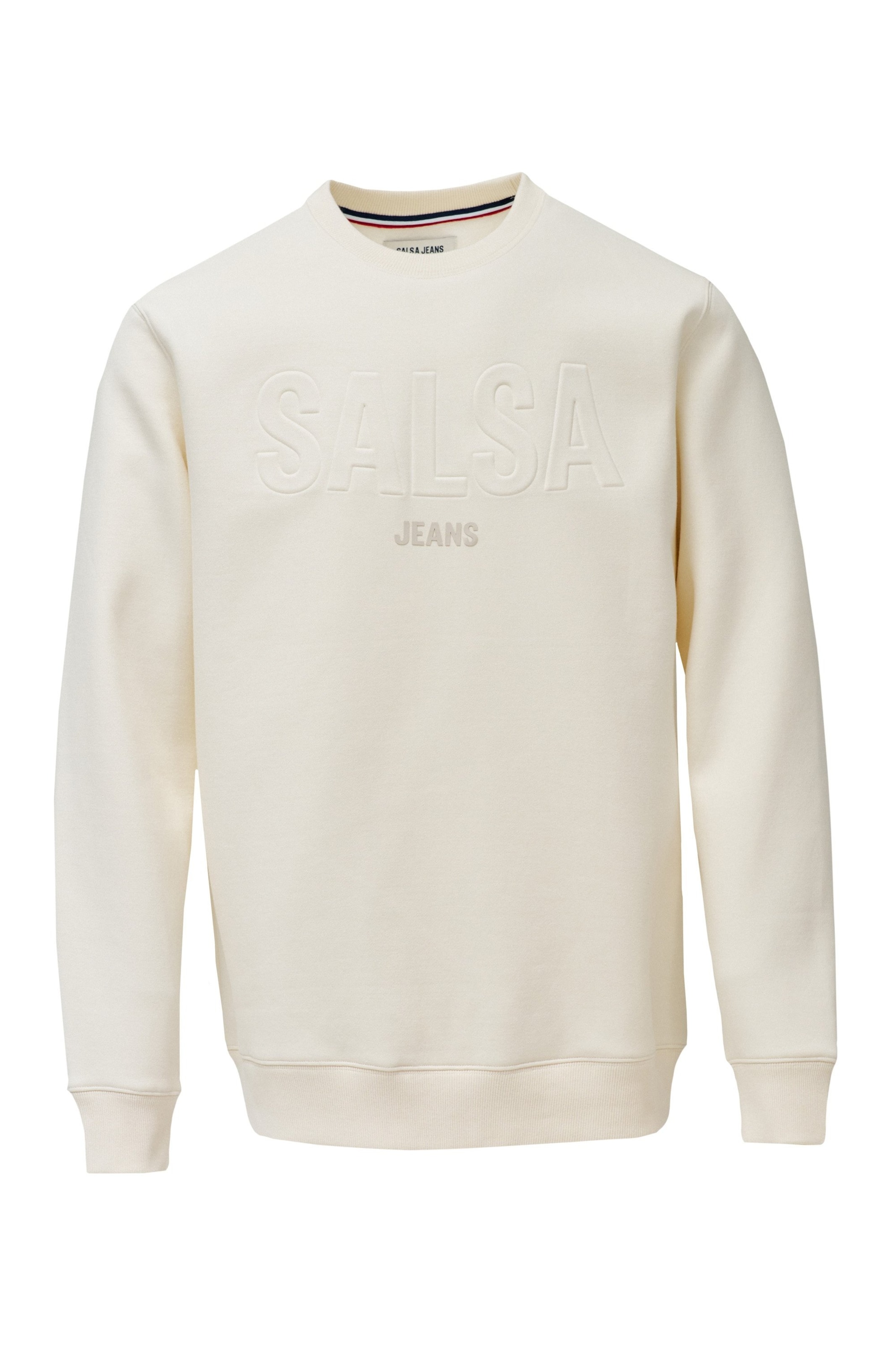 Salsa Jeans Pullover in Beige: Vorderseite