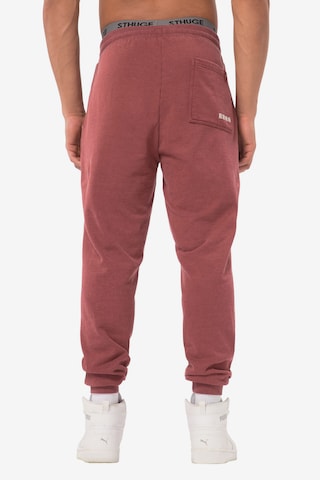 Loosefit Pantalon de sport STHUGE en rose