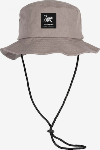 Surf Monkey Sporthut in Grau: Vorderseite