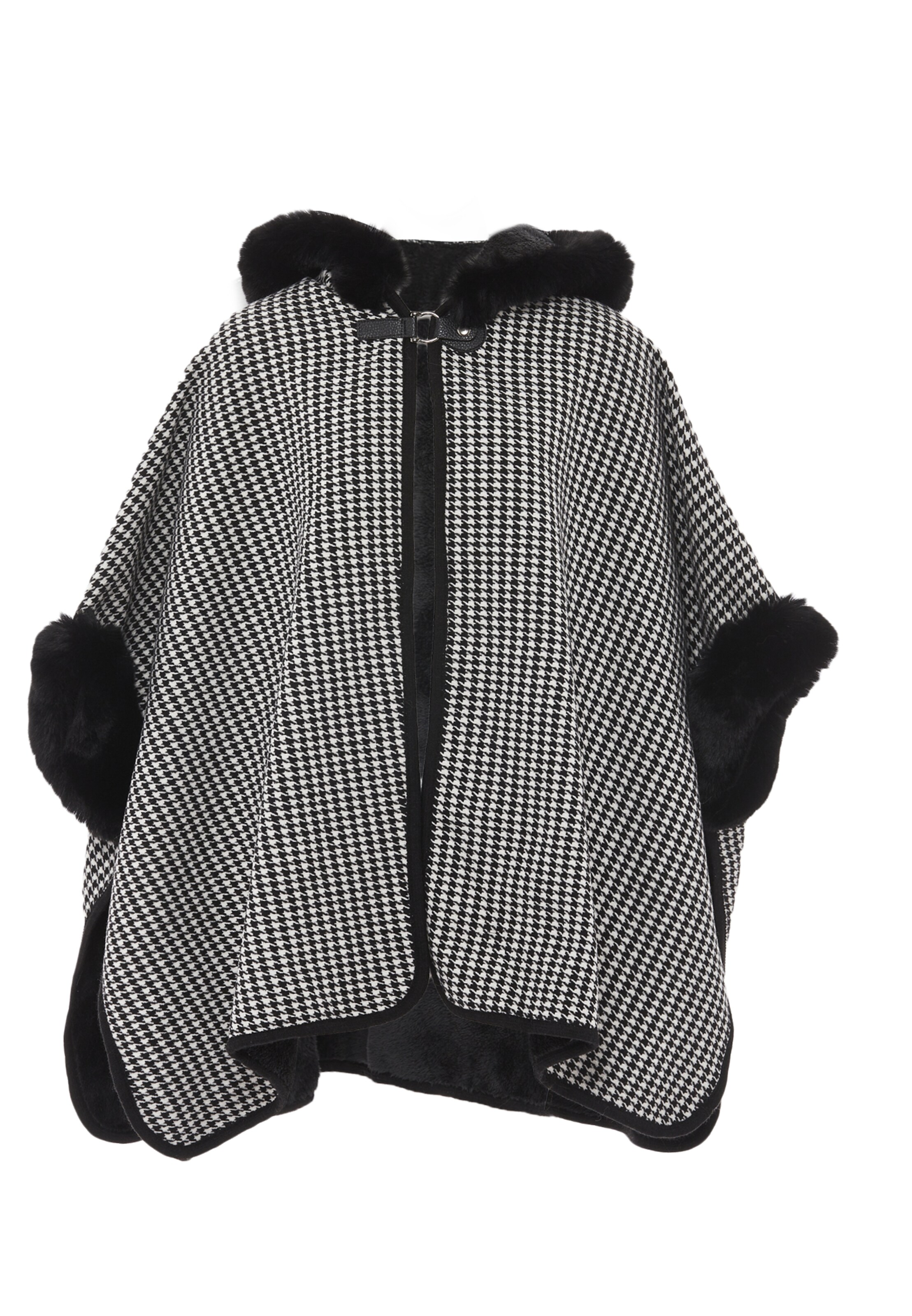 FRAULLY Кейп в Черный