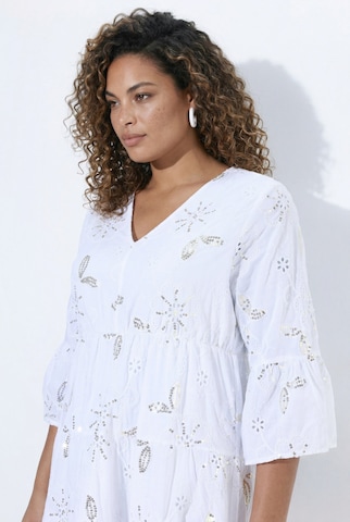 MIAMODA Dress in White