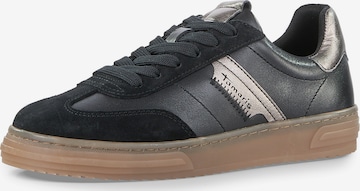 Tamaris Низкие кроссовки в Черный: спереди