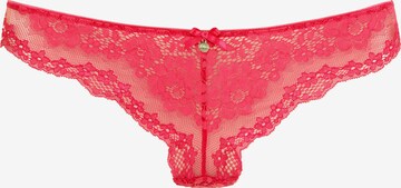 String di s.Oliver in rosso: frontale