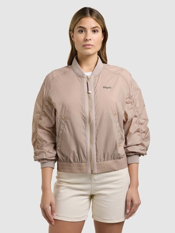 khujo Tussenjas 'Tuvay' in Beige: voorkant