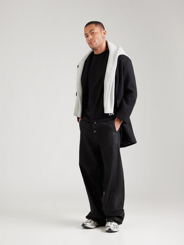 19V69 ITALIA Shirt 'Tamaro' in Zwart