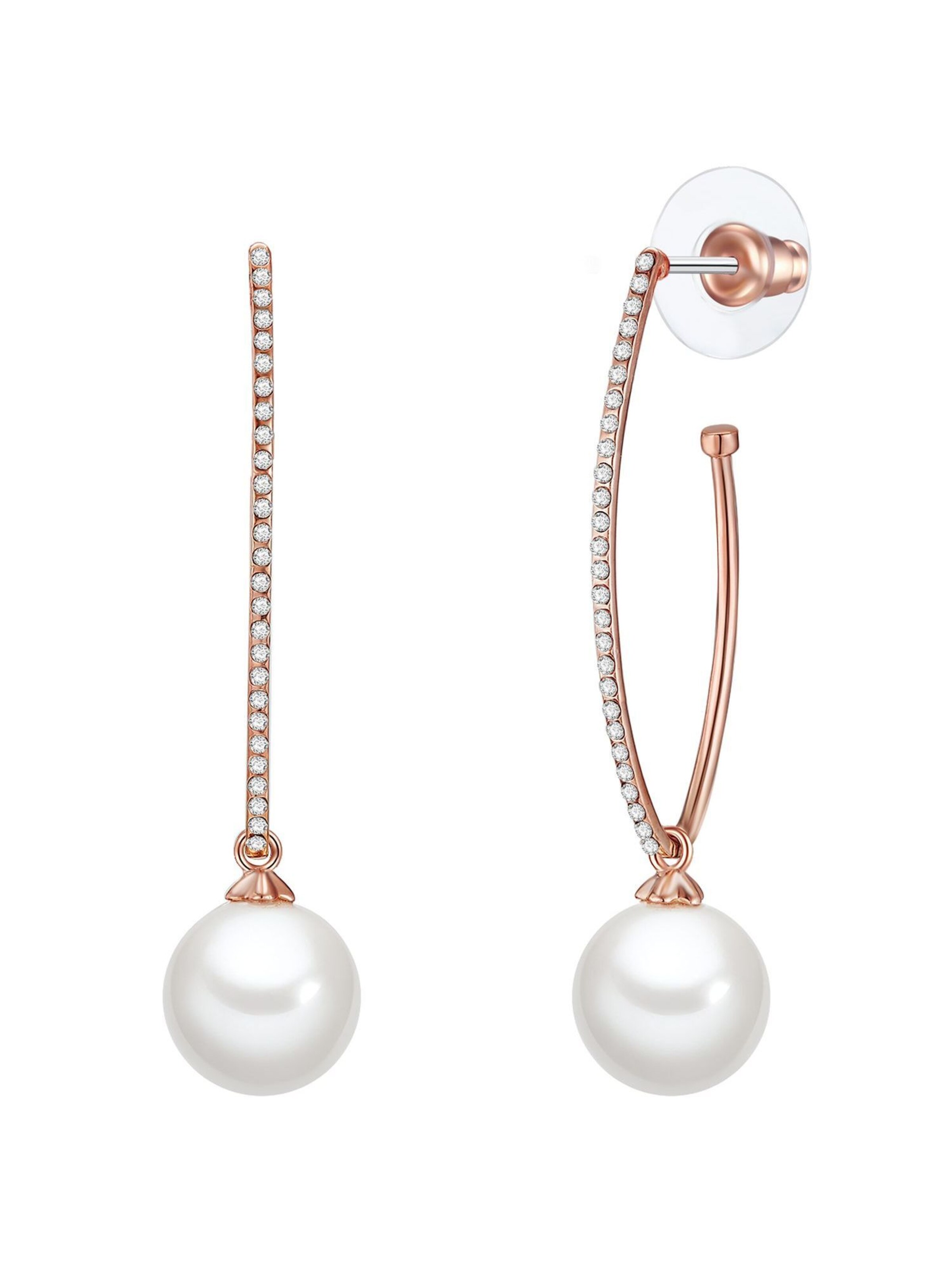 Lulu & Jane Earrings in Gold: front