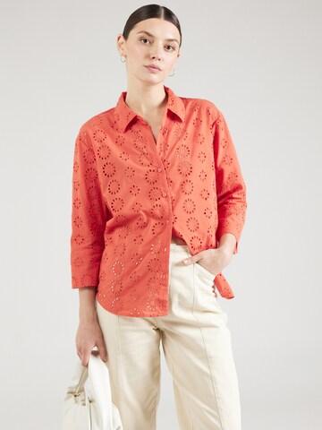 Camicia da donna 'TALLIE' di JDY in arancione: frontale