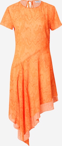 Robe WEEKDAY en orange : devant