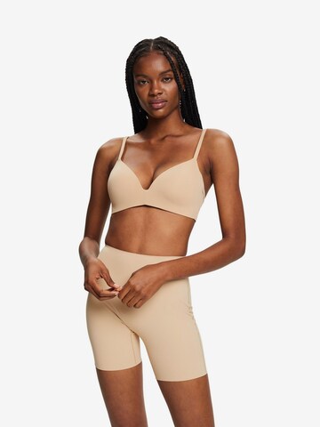 ESPRIT Shapingbroek in Beige: voorkant