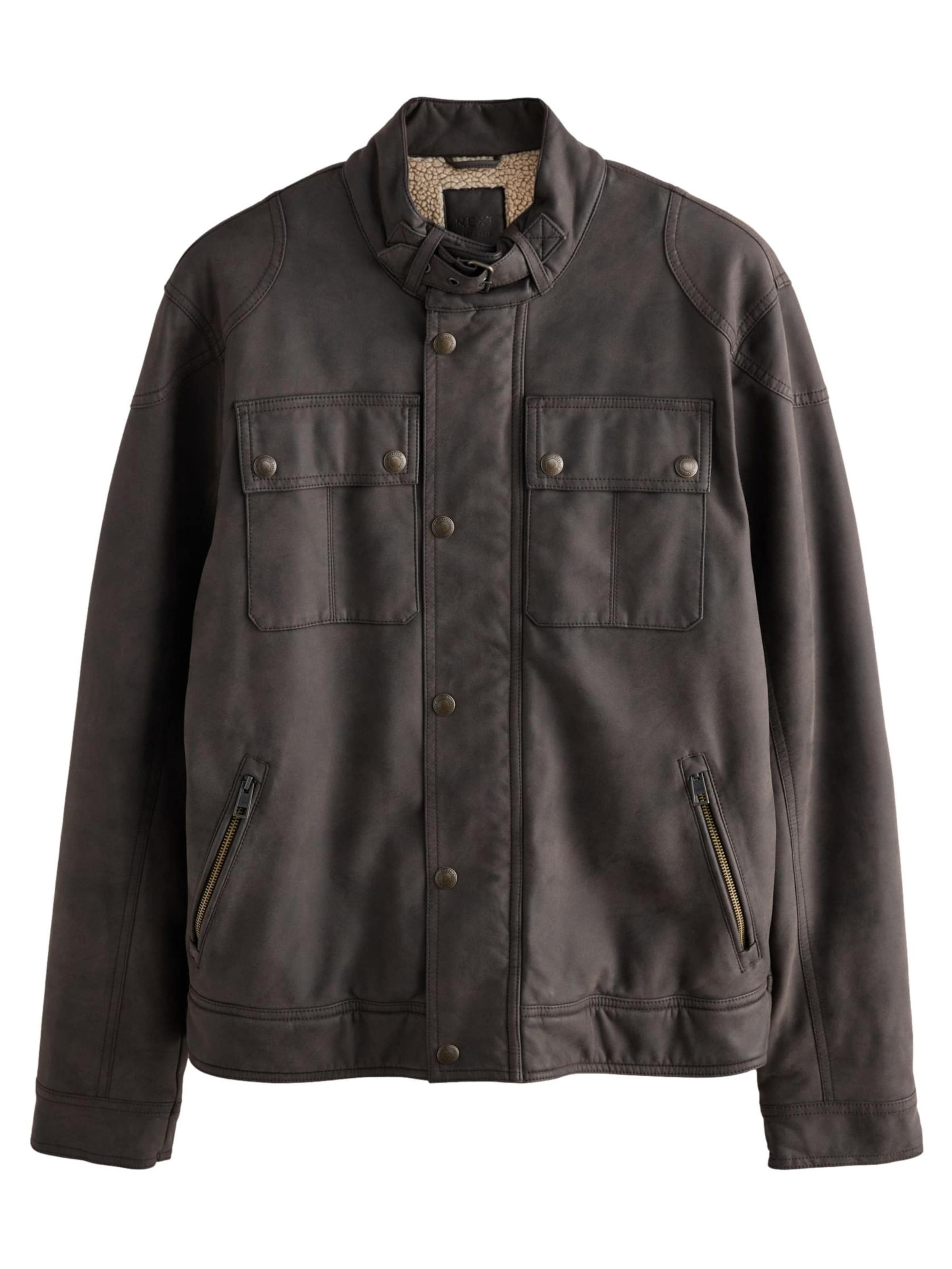 Next Tussenjas in Bruin: voorkant