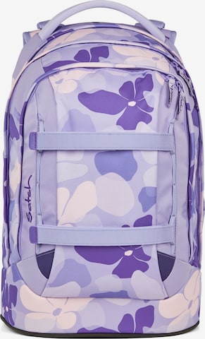 Satch Rucksack in Lila: Vorderseite