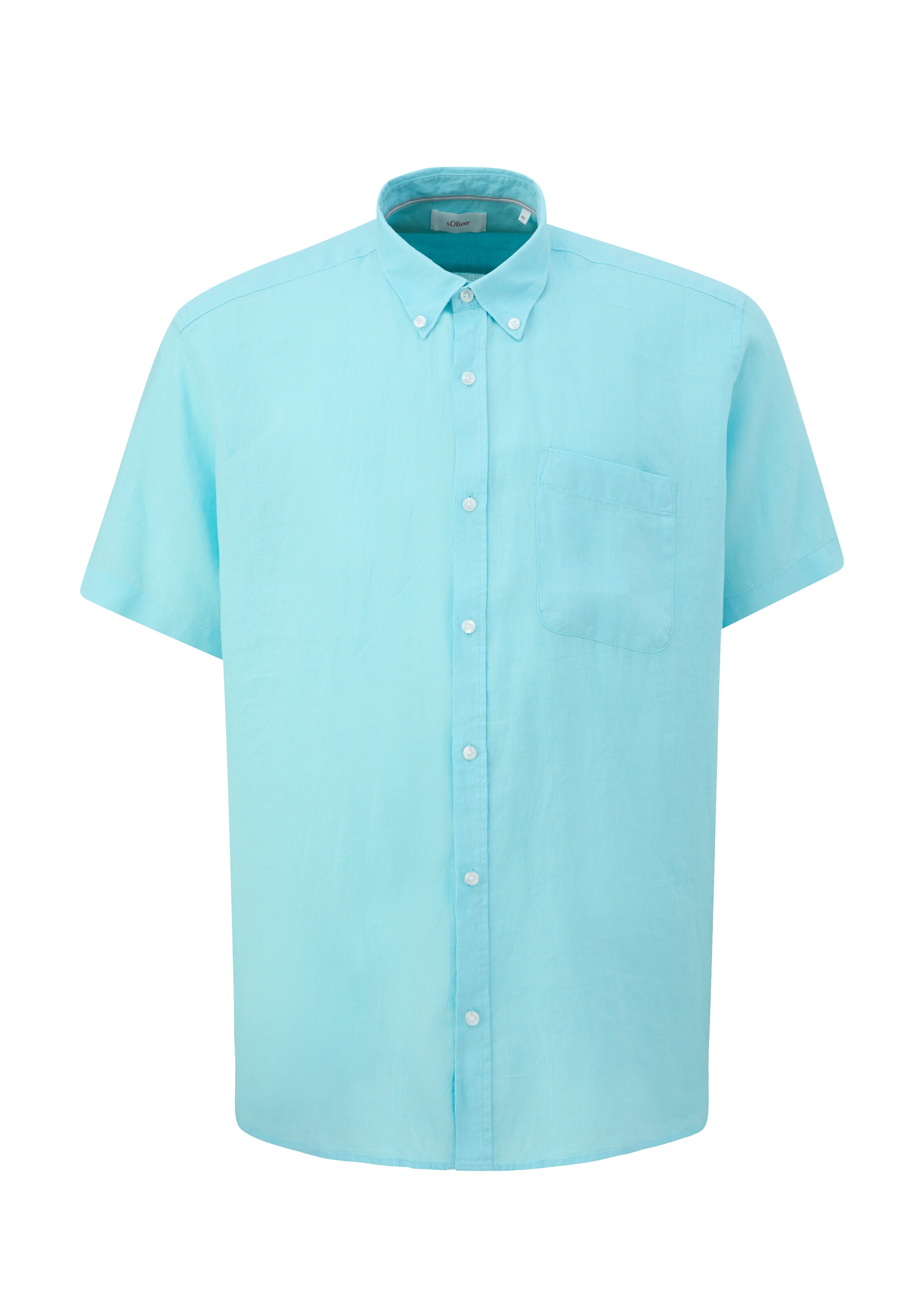 Coupe regular Chemise s.Oliver en bleu : devant