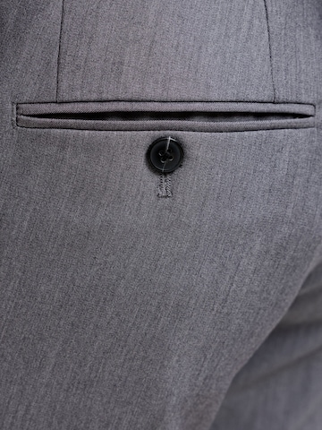pelēks Jack & Jones Premium Piegulošs Uzvalks 'Franco'
