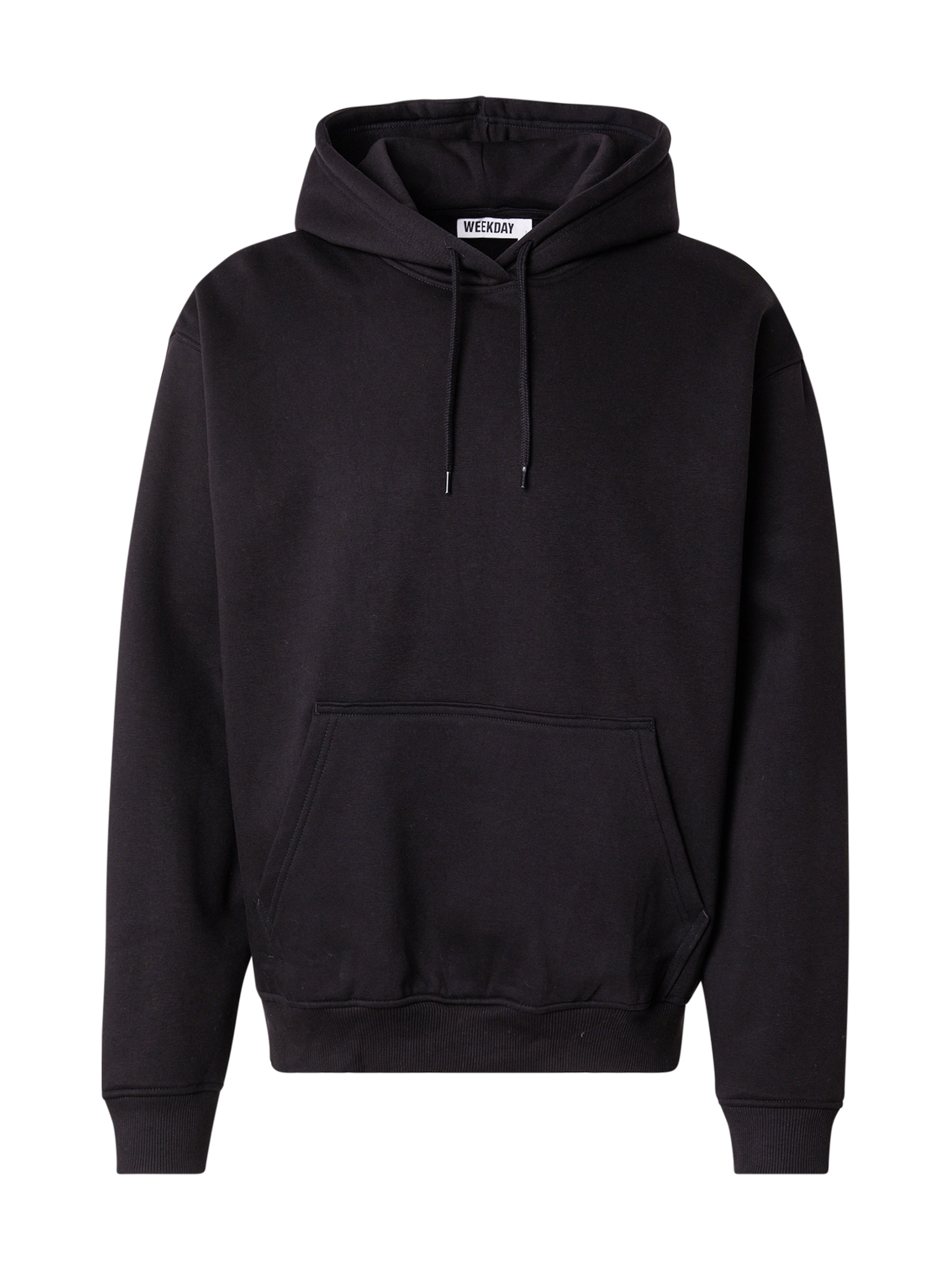 WEEKDAY Sweatshirt in Black: front