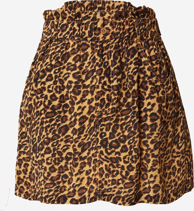 Bizance Paris Jupe 'Ciara' en marron / noir, Vue avec produit