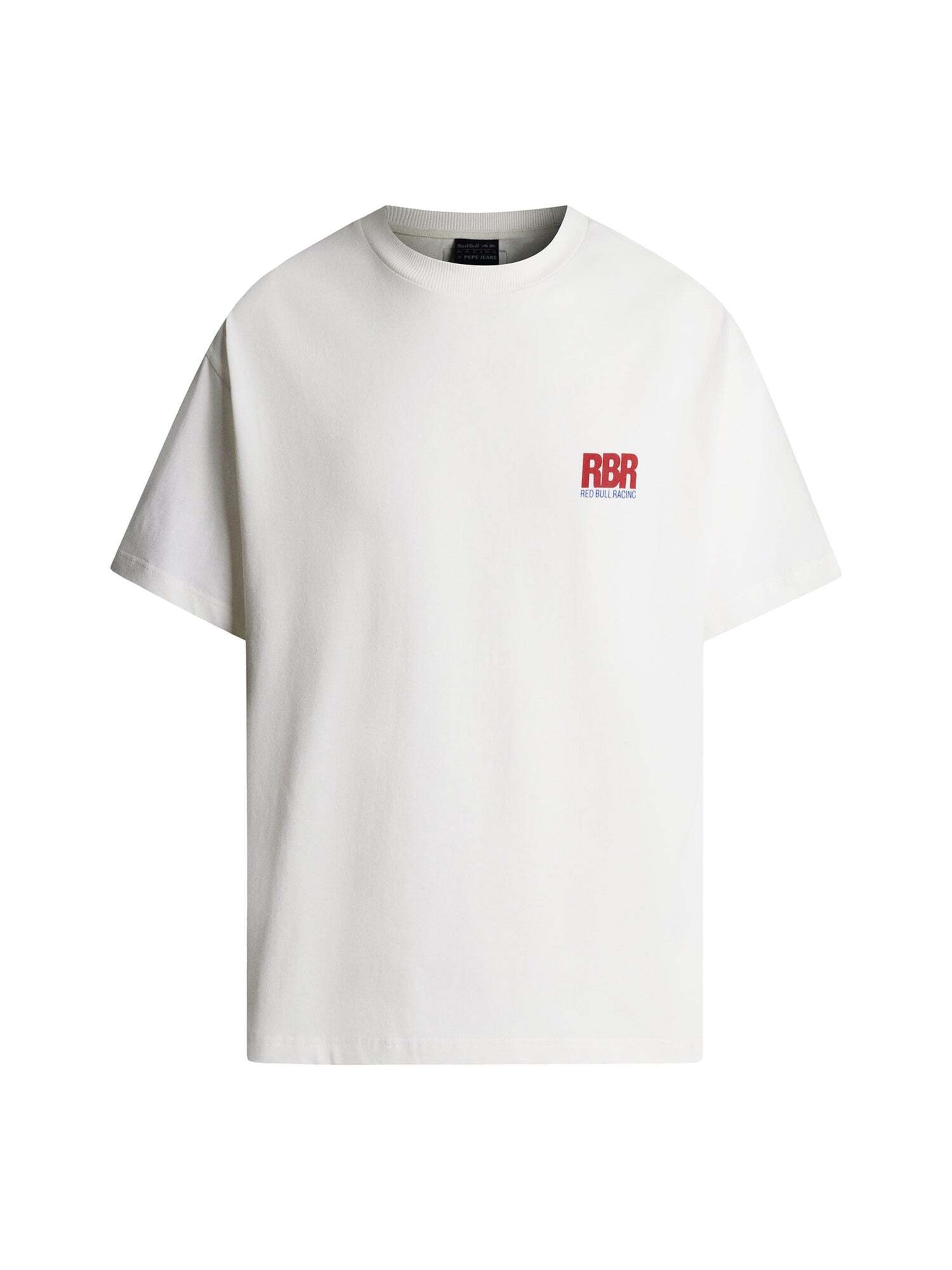 Red Bull Racing x Pepe Jeans Shirt in White: front