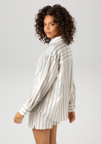 Aniston CASUAL Bluse in Weiß