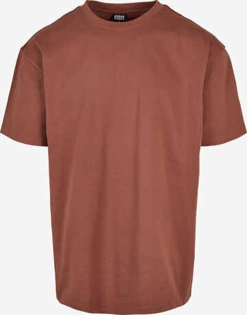 T-Shirt Urban Classics en marron : devant