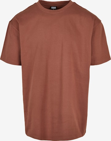 Urban Classics - Camiseta en marrón: frente