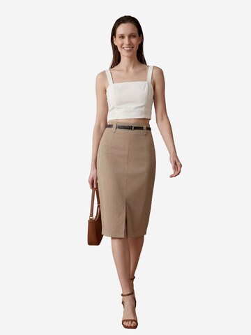Jupe My fashion en beige