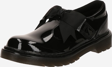 juoda Dr. Martens Pusbačiai 'Polley II Bow': priekis