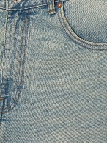 Pull&Bear Loosefit Jeans i blå
