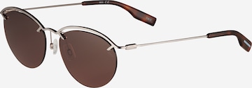 Lunettes de soleil McQ Alexander McQueen en marron : devant