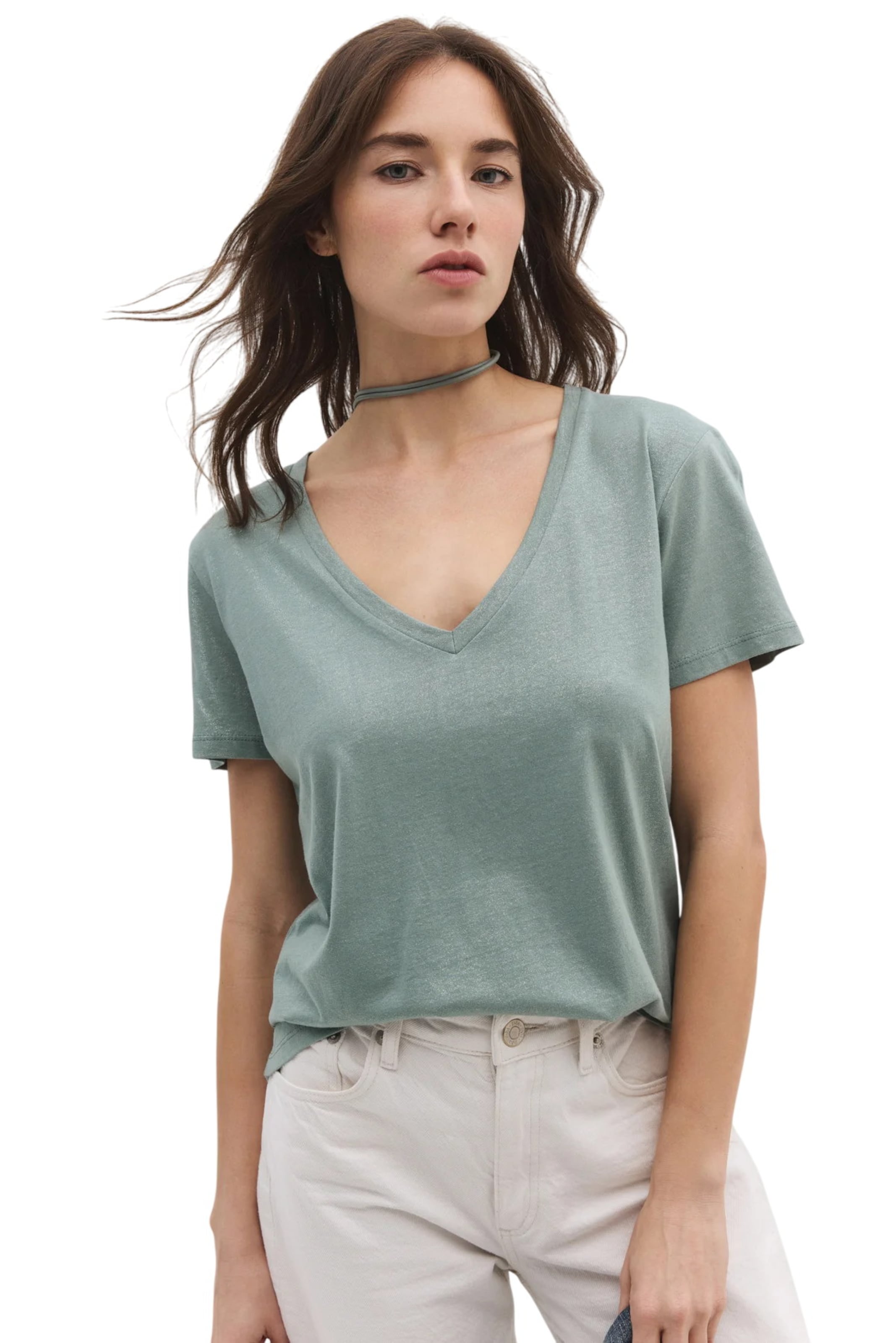 No Matter What Shirt in Groen: voorkant