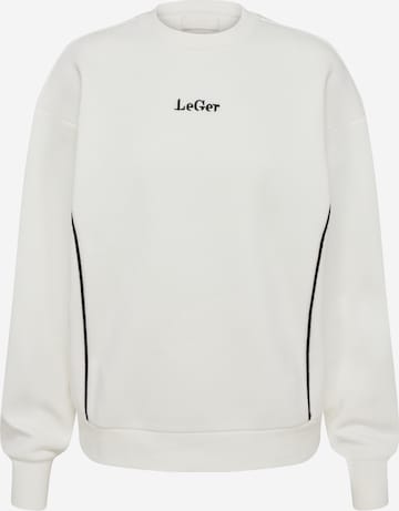 LeGer by Lena Gercke Свитшот 'Jannia' в Белый: спереди