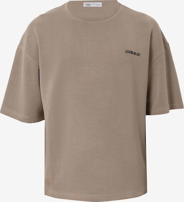 ruda VAMOS CLO Marškinėliai 'Japanese Iris': priekis