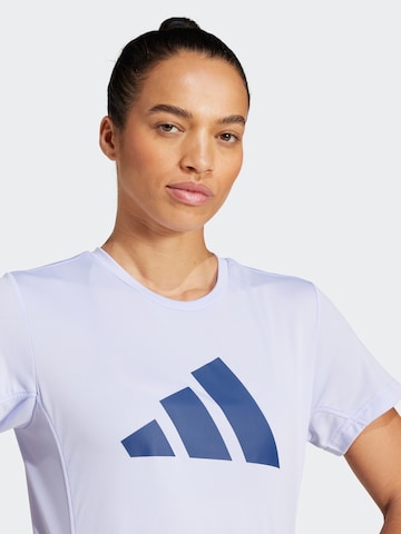 ADIDAS PERFORMANCE Funktionsshirt 'Run It' in Weiß