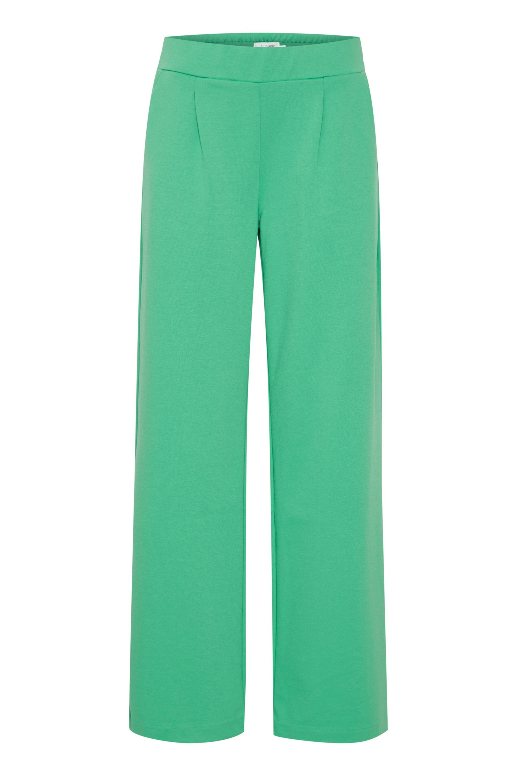 b.young Bandplooibroek &#x27;Rizetta&#x27; in Groen: voorkant