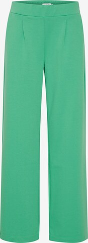 Wide leg Pantaloni 'Rizetta' di b.young in verde: frontale