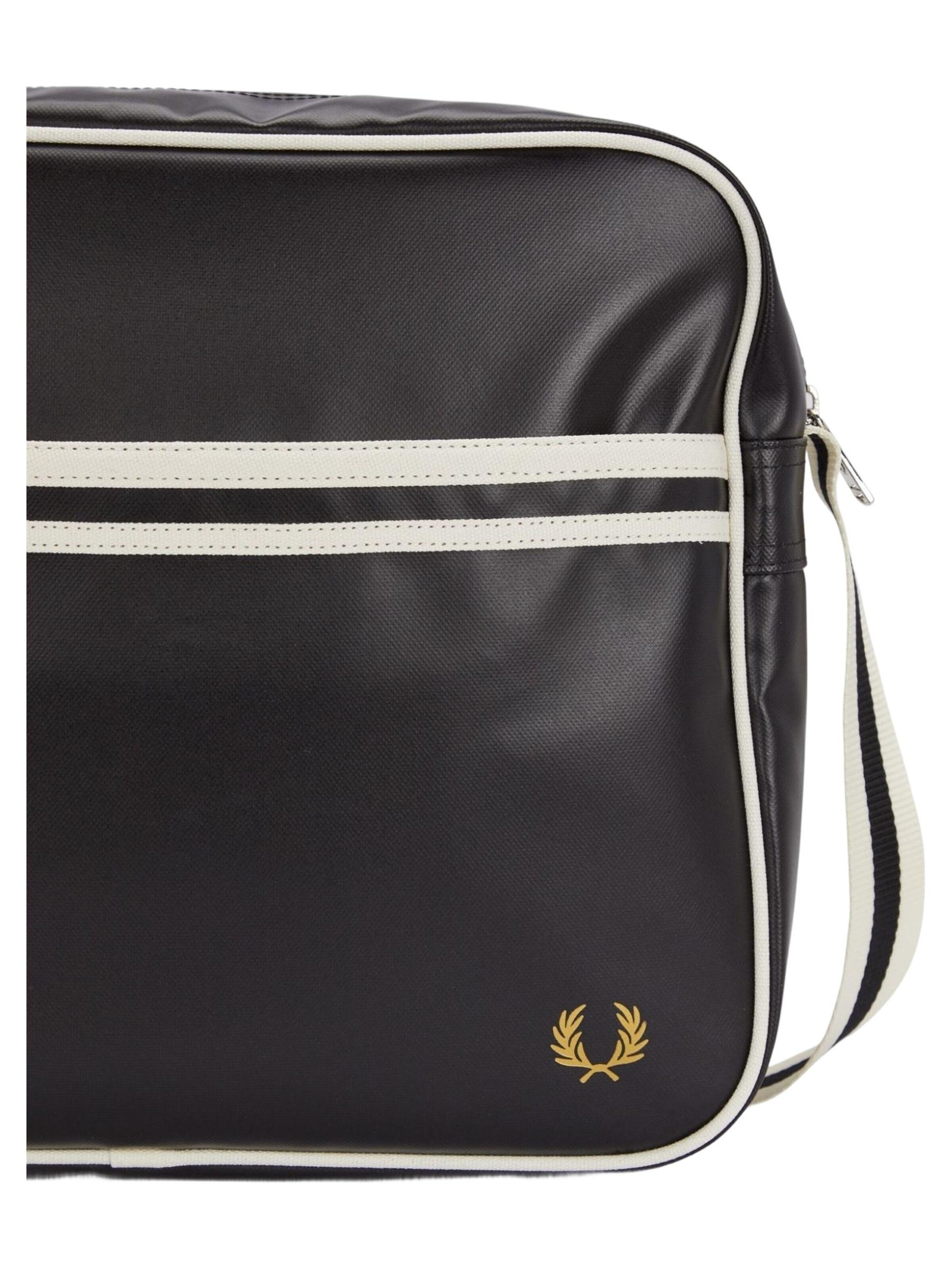 Borsa messenger 'Bolso fred perry negro franjas asa larga logo bordado' di Fred Perry in nero