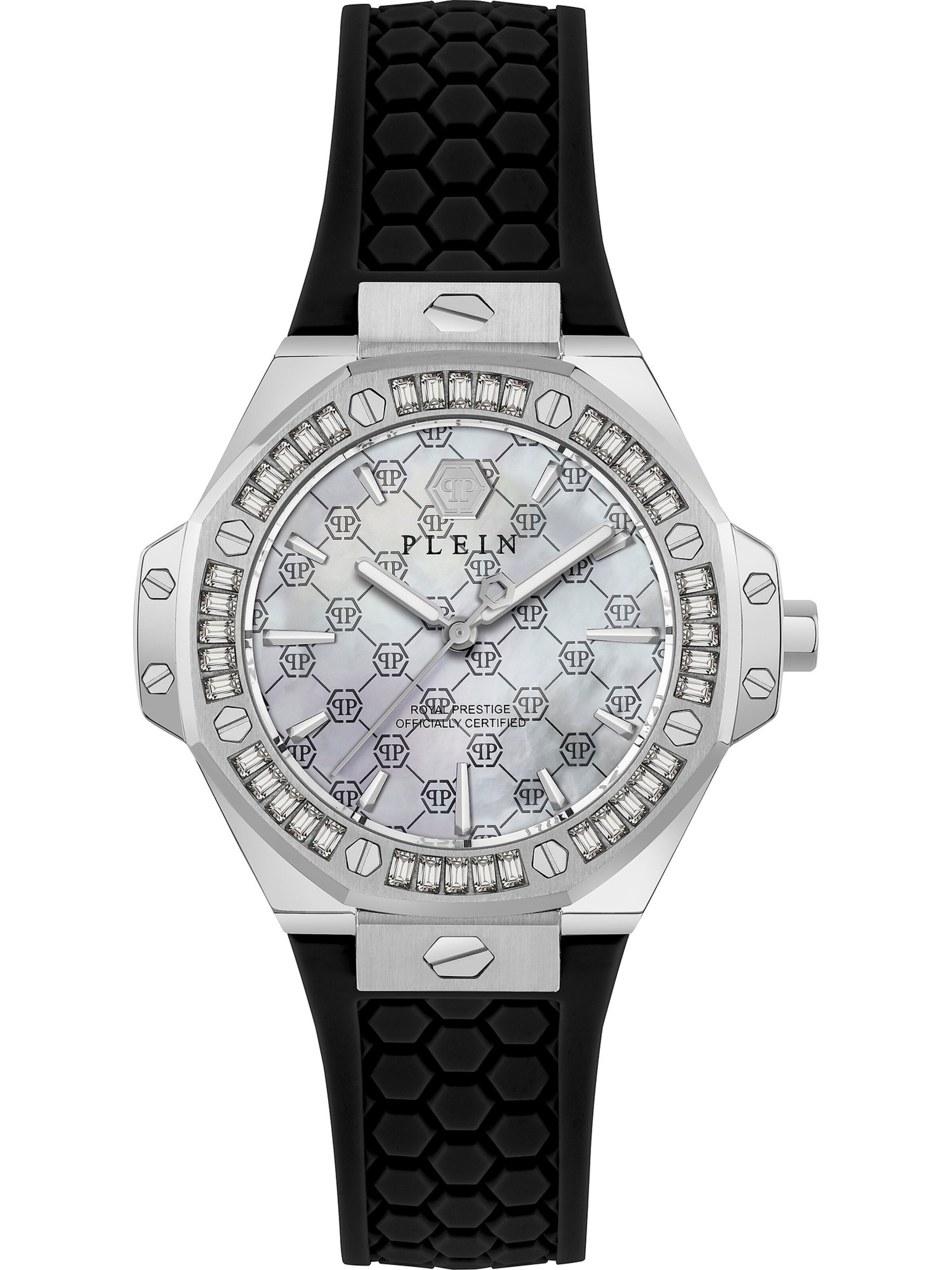 Philipp Plein Watches Analoguhr in Schwarz: Vorderseite