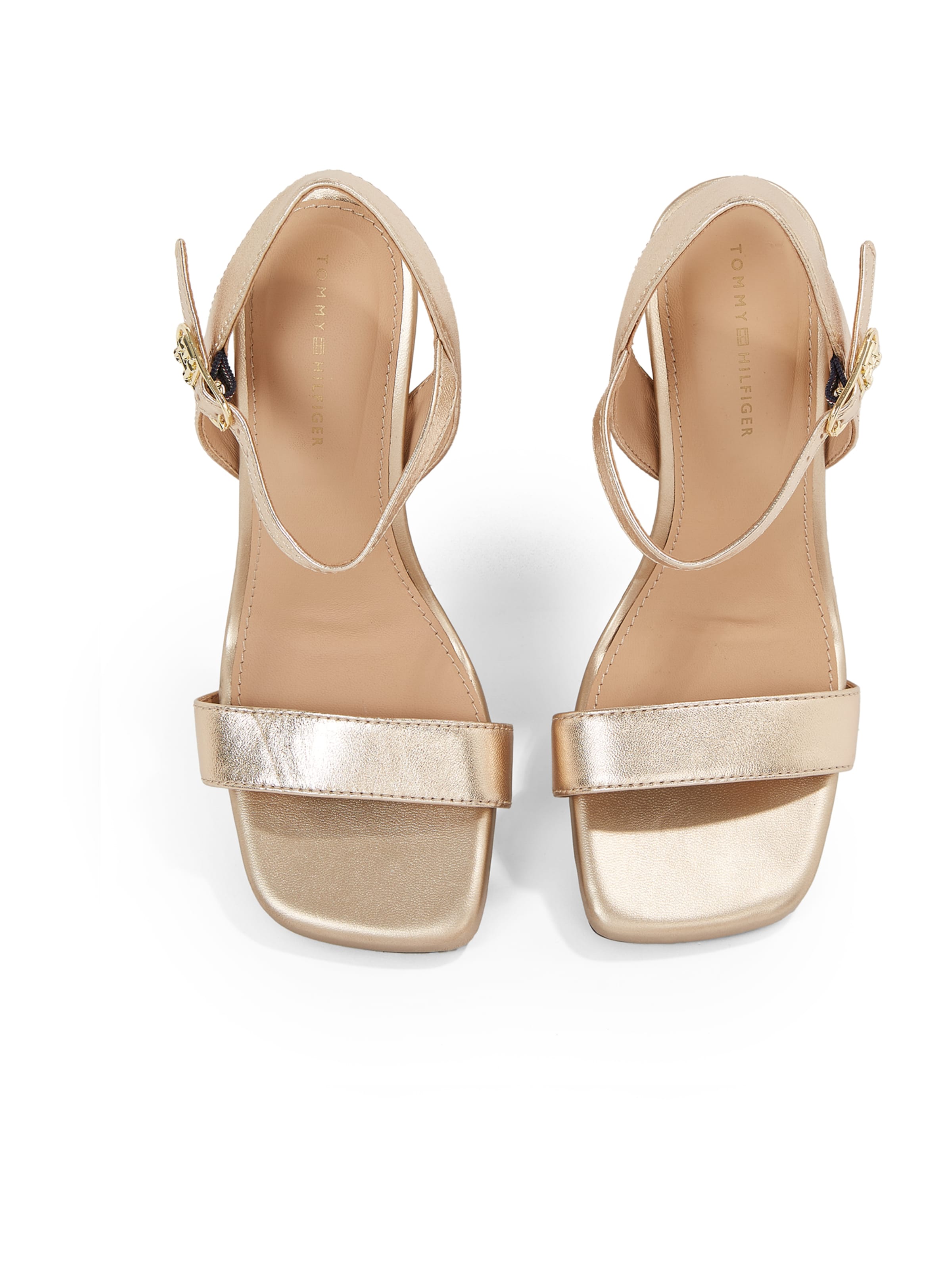 TOMMY HILFIGER Strap sandal in Gold