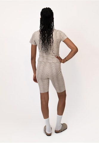 OH APRIL - Camisa 'Kalina' em bege