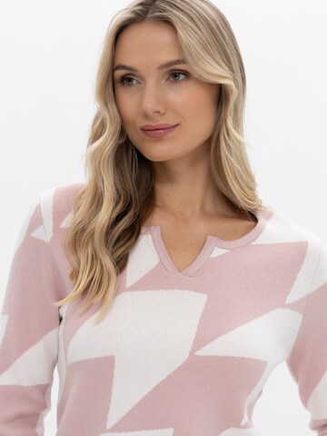 Passioni Pullover in Pink