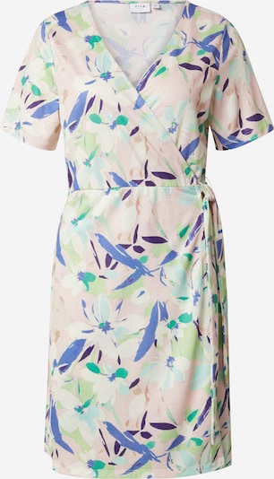 Suknelė 'VINATALIE' iš VILA, spalva – mėlyna / žalia / ryškiai rožinė spalva / balta, Prekių apžvalga