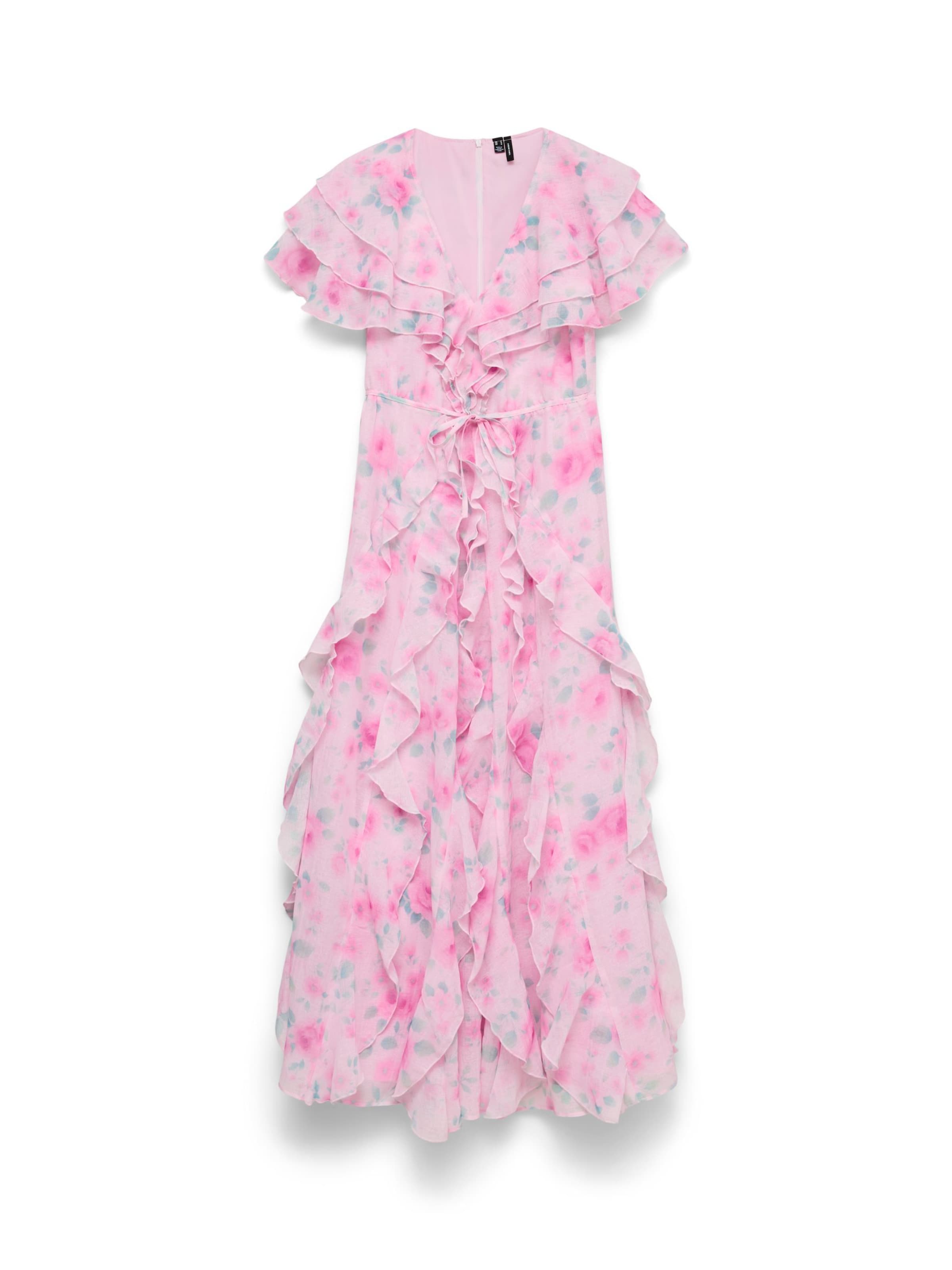 VERO MODA Jurk 'VMSABRINA' in Roze: voorkant