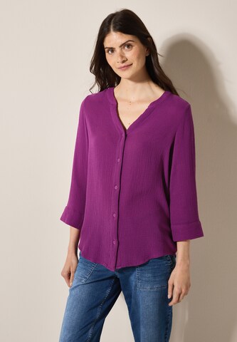 CECIL Bluse 'Musselin' in Pink: Vorderseite
