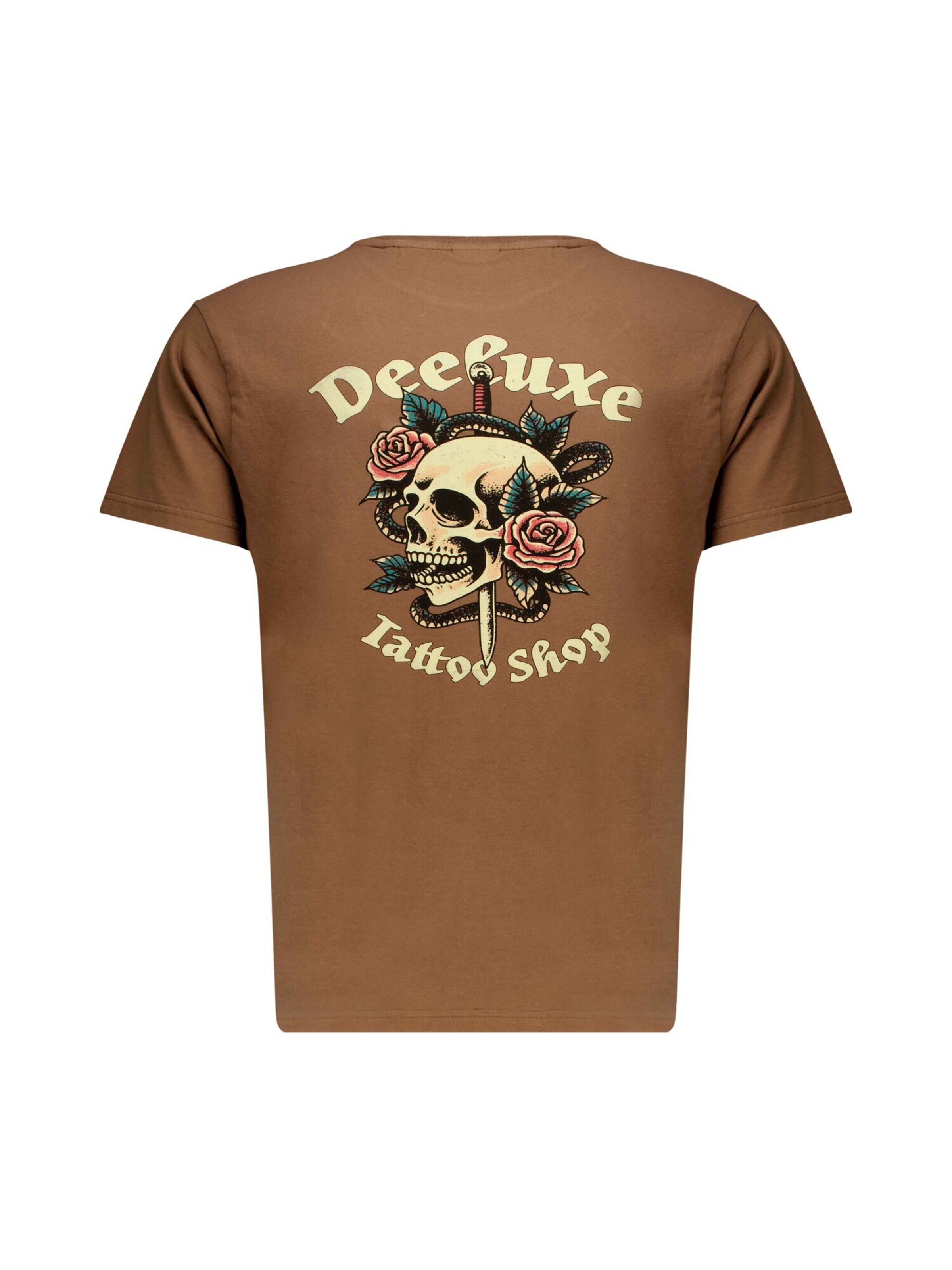 Deeluxe Shirt 'Toluca' in Bruin