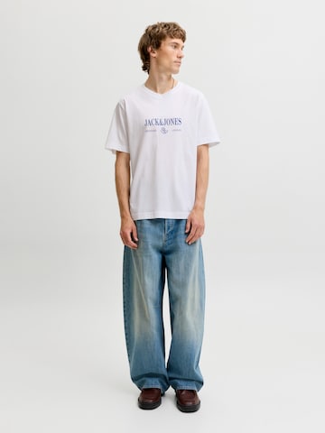 JACK & JONES - Camisa 'JORFREDERIKSBERG' em branco