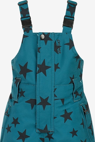 PROTEST Workout Pants 'PRTTuvai TD' in Blue: front