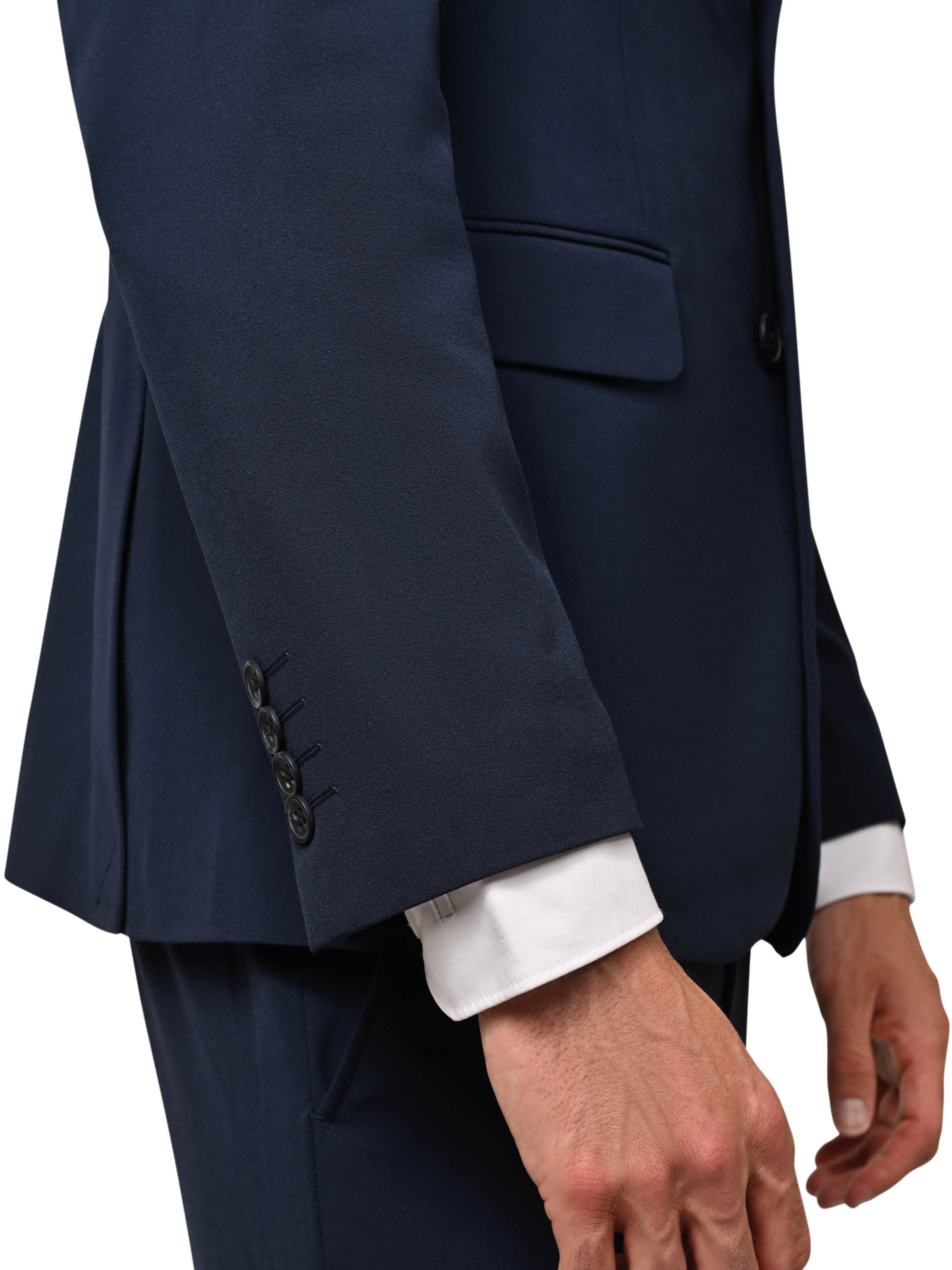 Hirschthal Suit Vest in Blue