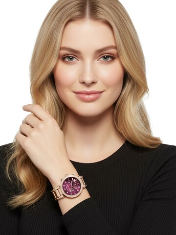Michael Kors Zegarek analogowy 'Parker' w kolorze złoty
